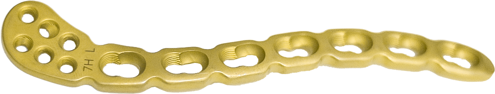 Пластина для ключиці дистальна блокуюча, ЕЙЧ БІ ОРТО